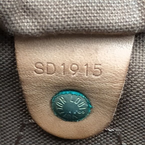 Authentic Louis Vuitton Satchel Bag Speedy 30 Monogram Used LV Handbag Vintage - Picture 12 of 14